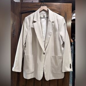 H&M beige blazer Jacket size extra large